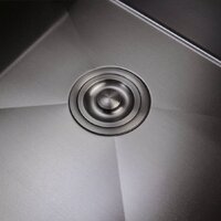 Кухонная мойка Milacio Denia 750 Steel MC.77509 (сталь воронёная) - Превью изображения №4 — Интернет-магазин ПроЗаказ