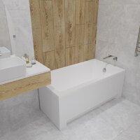 Ванна Lauter Estelle 130 21206030 (с ножками и сифоном 21Y11010 хром) - Превью изображения №14 — Интернет-магазин ПроЗаказ