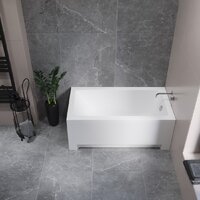 Ванна Lauter Estelle 130 21206030 (с ножками и сифоном 21Y11010 хром) - Превью изображения №9 — Интернет-магазин ПроЗаказ