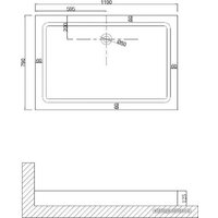 Душевой поддон Niagara NG-120-80Q - Превью изображения №3 — Интернет-магазин ПроЗаказ