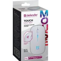 Мышь Defender Touch MM-997 (белый) - Превью изображения №4 — Интернет-магазин ПроЗаказ