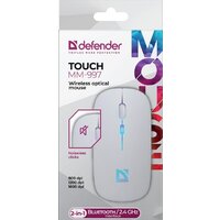 Мышь Defender Touch MM-997 (белый) - Превью изображения №5 — Интернет-магазин ПроЗаказ