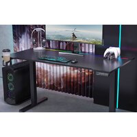 Стол с регулировкой высоты Ritmix TBL-1405GL (карбон) - Превью изображения №8 — Интернет-магазин ПроЗаказ