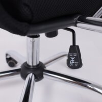 Офисное кресло AksHome Iris Chrome DMS (хром/черный) - Превью изображения №12 — Интернет-магазин ПроЗаказ