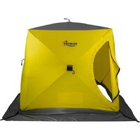 Палатка Premier Fishing Куб-3 PR-WFSC-210YG (зимняя, желтый/серый) - Превью изображения №3 — Интернет-магазин ПроЗаказ