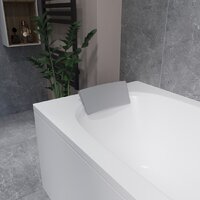 Ванна Lauter Ava 150 21208050 (с ножками, серым подголовником и белым лицевым экраном) - Превью изображения №13 — Интернет-магазин ПроЗаказ