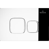 Унитаз подвесной Roxen Attach 966940 (кнопка хром глянец) - Превью изображения №2 — Интернет-магазин ПроЗаказ