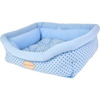Лежак Puppia Cozy Dot OASA-AU5983-BL-FR (голубой) - Превью изображения №2 — Интернет-магазин ПроЗаказ