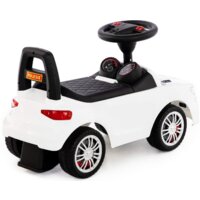 Каталка Полесье SuperCar №6 со звуковым сигналом 84606 (белый) - Превью изображения №4 — Интернет-магазин ПроЗаказ