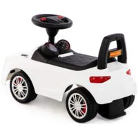 Каталка Полесье SuperCar №6 со звуковым сигналом 84606 (белый) - Превью изображения №3 — Интернет-магазин ПроЗаказ