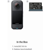 Экшен-камера Insta360 X4 Air (черный) - Превью изображения №10 — Интернет-магазин ПроЗаказ