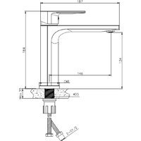 Умывальник Lauter 21441A + Reef 21CK678BS - Превью изображения №11 — Интернет-магазин ПроЗаказ