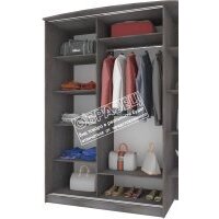 Шкаф-купе Кортекс-мебель Лагуна ШК05-00 правая консоль (белый) - Превью изображения №2 — Интернет-магазин ПроЗаказ