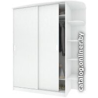 Кортекс-мебель Лагуна ШК05-00 правая консоль (белый)