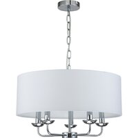 Подвесная люстра Escada Bovilla 10175/5PL E14*40W Chrome - Превью изображения №2 — Интернет-магазин ПроЗаказ