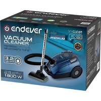 Пылесос Endever SkyClean VC-252 (синий/серый) - Превью изображения №12 — Интернет-магазин ПроЗаказ