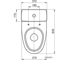 Унитаз напольный Santeri Форвард [1.P205.2.S00.00B.F] - Превью изображения №4 — Интернет-магазин ПроЗаказ