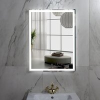  Пекам Зеркало Greta 60x100 greta-60x100s (с подсветкой и сенсором на прикосновение) - Превью изображения №7 — Интернет-магазин ПроЗаказ