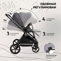 Универсальная коляска Sweet Baby Stella 2в1 (темно-серый) - Превью изображения №6 — Интернет-магазин ПроЗаказ