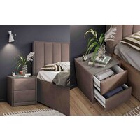 Тумба Мебельград Аризона мягкая (мора темно-коричневый) - Превью изображения №5 — Интернет-магазин ПроЗаказ