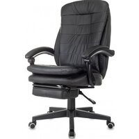 Офисное кресло Бюрократ T-9950MSG-F (черный, экокожа) - Превью изображения №3 — Интернет-магазин ПроЗаказ