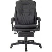 Офисное кресло Бюрократ T-9950MSG-F (черный, экокожа) - Превью изображения №2 — Интернет-магазин ПроЗаказ