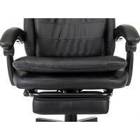 Офисное кресло Бюрократ T-9950MSG-F (черный, экокожа) - Превью изображения №9 — Интернет-магазин ПроЗаказ