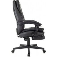 Офисное кресло Бюрократ T-9950MSG-F (черный, экокожа) - Превью изображения №4 — Интернет-магазин ПроЗаказ