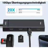 USB-хаб Ugreen CM806 35584 - Превью изображения №4 — Интернет-магазин ПроЗаказ