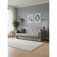 Диван Sundays Home Надежда (рогожка светло-серая) - Превью изображения №6 — Интернет-магазин ПроЗаказ