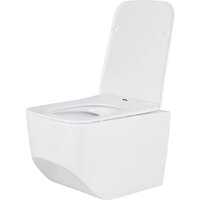 Унитаз подвесной Roxen Boro One Rimless 6 в 1 StounFix Dual Fresh 552158 (кнопка: хром) - Превью изображения №7 — Интернет-магазин ПроЗаказ