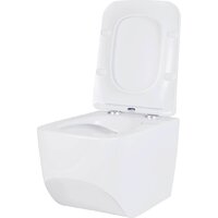 Унитаз подвесной Roxen Boro One Rimless 6 в 1 StounFix Dual Fresh 552158 (кнопка: хром) - Превью изображения №6 — Интернет-магазин ПроЗаказ