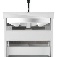  Домино Тумба под умывальник Fest 60 Uno подвесная с двумя ящиками В2 - Превью изображения №4 — Интернет-магазин ПроЗаказ