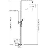 Душевая система  Fashun A52427 - Превью изображения №3 — Интернет-магазин ПроЗаказ