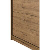 Шкаф-купе Рэйгрупп Bromo VVH 03 РГ-12.03 B 120 VVH 120x220.5 (дуб велингтон/черный) - Превью изображения №12 — Интернет-магазин ПроЗаказ