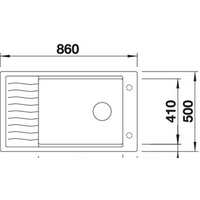 Кухонная мойка Blanco Elon XL 8 S 525885 (черный) - Превью изображения №2 — Интернет-магазин ПроЗаказ