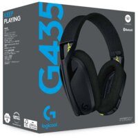 Наушники Logitech G435 Lightspeed (черный/неоновый желтый) - Превью изображения №5 — Интернет-магазин ПроЗаказ