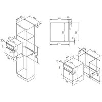 Электрический духовой шкаф Evelux EO 622 EB - Превью изображения №2 — Интернет-магазин ПроЗаказ