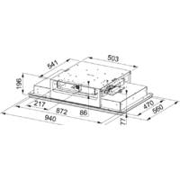 Кухонная вытяжка Franke Mythos FMYCF 906 WH Glass 350.0518.554 - Превью изображения №2 — Интернет-магазин ПроЗаказ