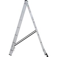 Лестница-стремянка Новая высота NV 123 алюминиевая трёхсекционная 3x8 ступеней - Превью изображения №8 — Интернет-магазин ПроЗаказ