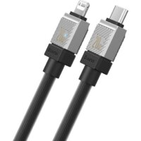 Кабель Baseus CoolPlay Series USB Type-C - Lightning (1 м, черный) - Превью изображения №2 — Интернет-магазин ПроЗаказ