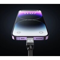 Кабель Baseus CoolPlay Series USB Type-C - Lightning (1 м, черный) - Превью изображения №5 — Интернет-магазин ПроЗаказ
