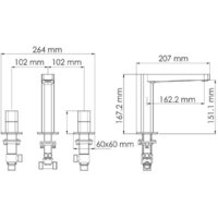 Смеситель Wasserkraft Nuthe 9135 - Превью изображения №3 — Интернет-магазин ПроЗаказ