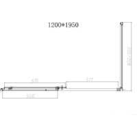 Душевой уголок Vincea Slim-N VSR-4SN8012CLGM - Превью изображения №6 — Интернет-магазин ПроЗаказ