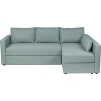 Угловой диван Mio Tesoro Тилаус длинный подлокотник (Mint/Grey) - Превью изображения №2 — Интернет-магазин ПроЗаказ