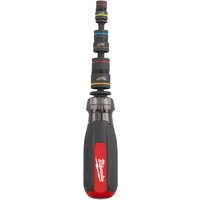 Набор отвертка с битами и головками Milwaukee 4932498179 (6 предметов) - Превью изображения №2 — Интернет-магазин ПроЗаказ