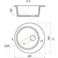 Кухонная мойка Saniteco Linea (песок) - Превью изображения №10 — Интернет-магазин ПроЗаказ