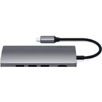 Док-станция Satechi Type-C Multi-Port Adapter 4K with Ethernet V2 ST-TCMA2M - Превью изображения №3 — Интернет-магазин ПроЗаказ