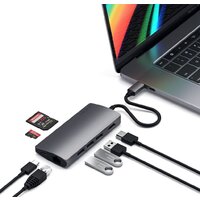 Док-станция Satechi Type-C Multi-Port Adapter 4K with Ethernet V2 ST-TCMA2M - Превью изображения №4 — Интернет-магазин ПроЗаказ