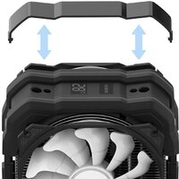 Кулер для процессора ALSEYE M120D Plus (черный) - Превью изображения №12 — Интернет-магазин ПроЗаказ